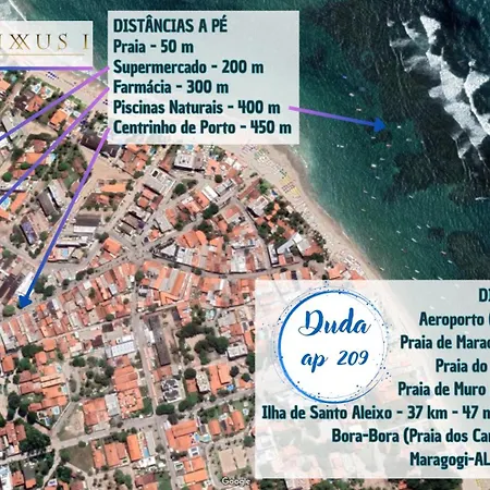 Nixxus Residence - Melhor localização de Porto de Galinhas, 3 minutos da Praia e 5 minutos do Centrinho-2